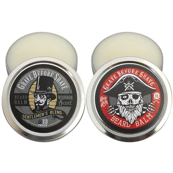 Bourbon & Bay Rum Beard Balm Dual Pack